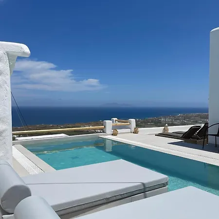 Wonderful Santorini - 2 Bedroom - Dream Tria - Stunning Sea Views And Private Pool -
