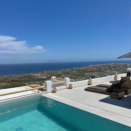 Wonderful Santorini - 2 Bedroom - Dream Tria - Stunning Sea Views And Private Pool -